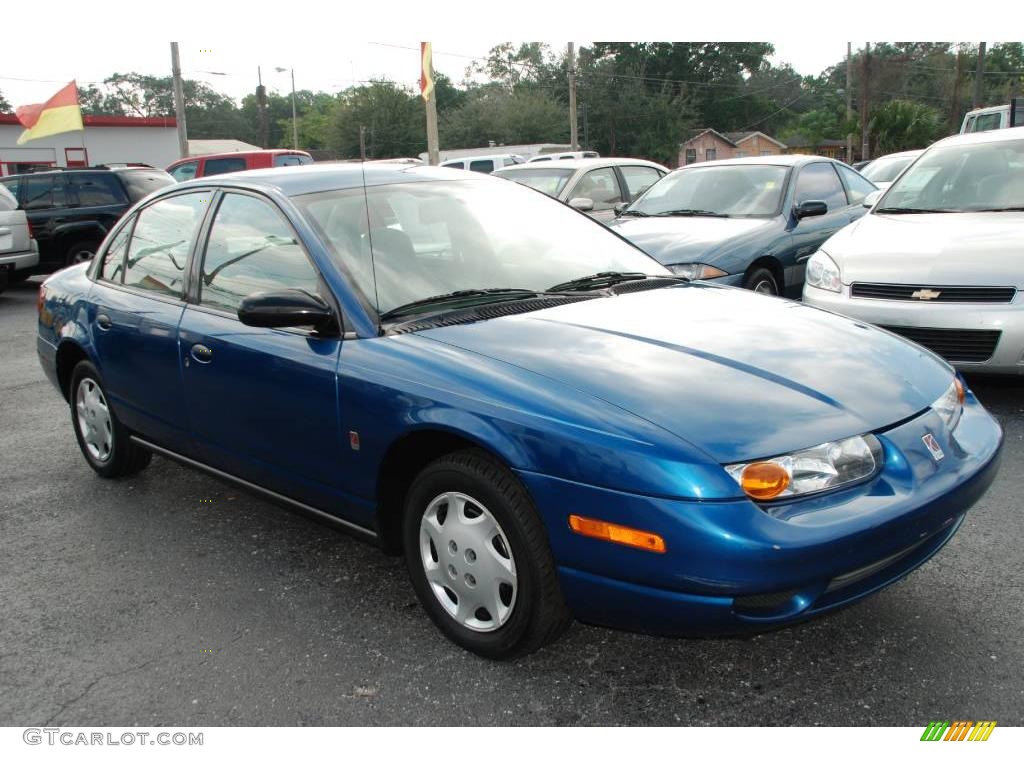 2000 S Series SL1 Sedan - Blue / Gray photo #10