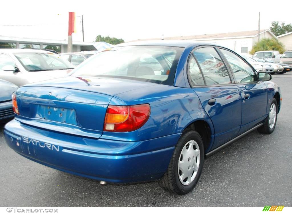 2000 S Series SL1 Sedan - Blue / Gray photo #11