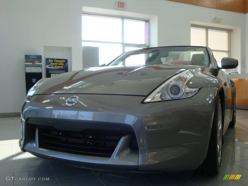 Platinum Graphite 2010 Nissan 370Z Sport Touring Roadster Exterior Photo #23035337