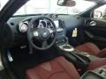 Wine Leather Interior Photo for 2010 Nissan 370Z #23035553