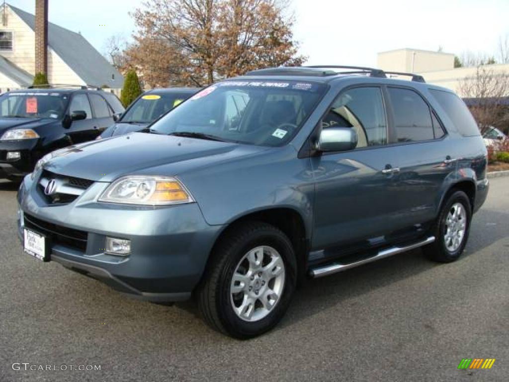 2006 MDX Touring - Steel Blue Metallic / Ebony photo #3