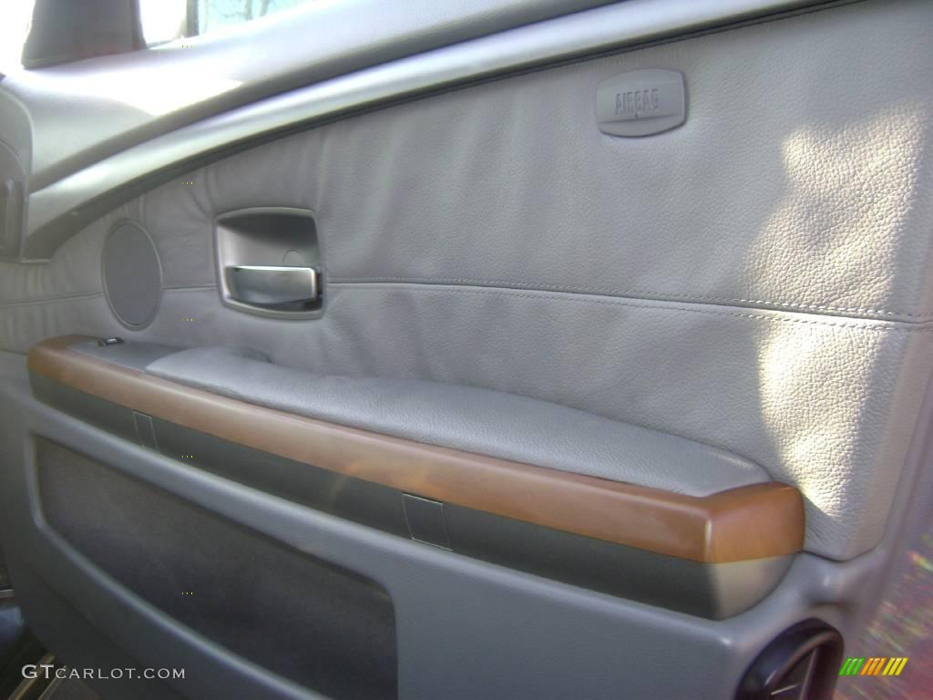 2003 7 Series 745Li Sedan - Sterling Grey Metallic / Basalt Grey/Flannel Grey photo #18