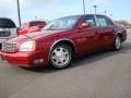 2003 Crimson Red Pearl Cadillac DeVille Sedan  photo #2