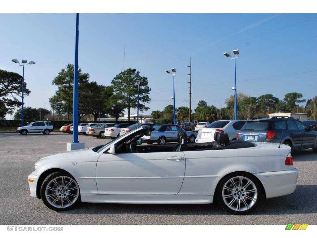 2006 3 Series 330i Convertible - Alpine White / Black photo #21