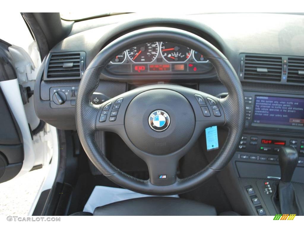 2006 3 Series 330i Convertible - Alpine White / Black photo #27