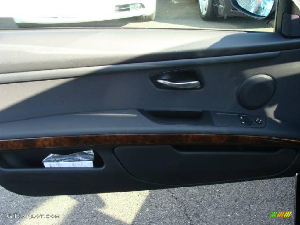 2007 3 Series 328xi Coupe - Jet Black / Black photo #9