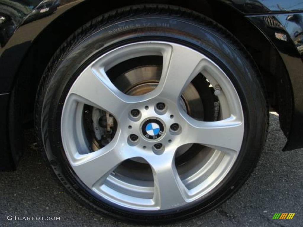 2007 3 Series 328xi Coupe - Jet Black / Black photo #22