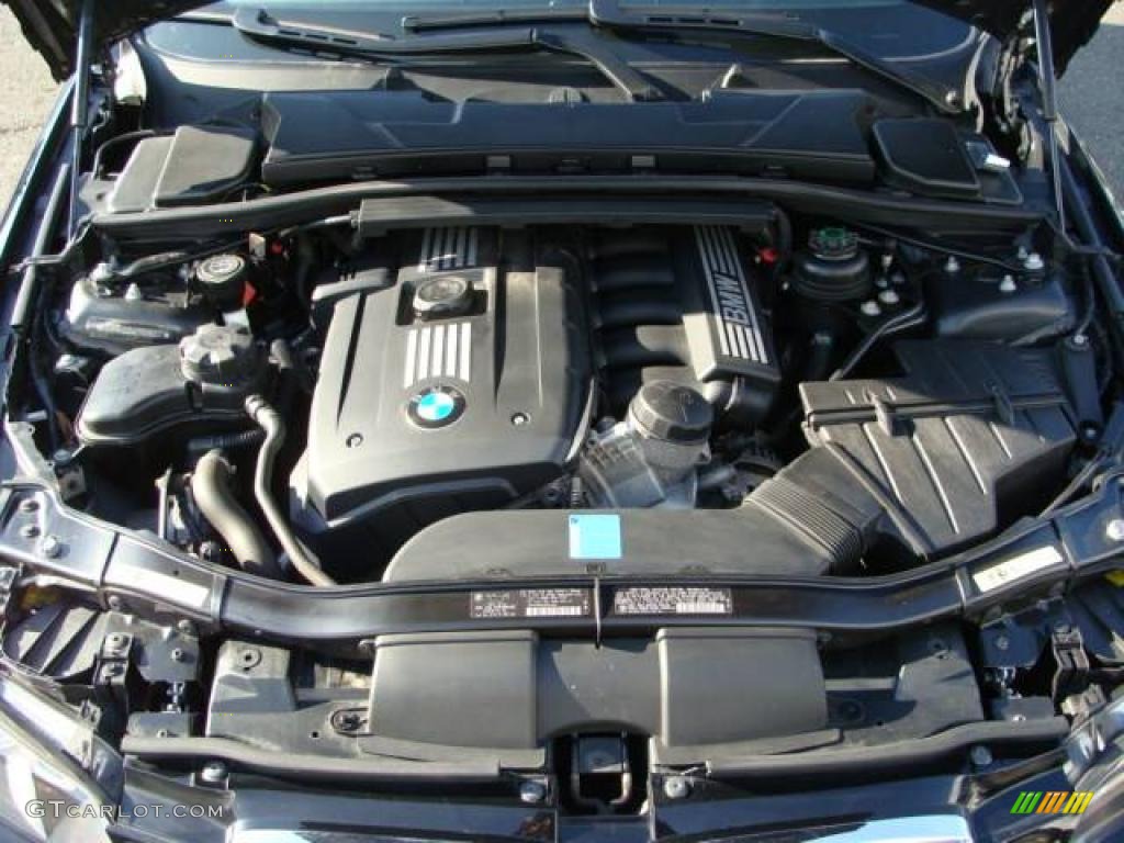 2007 3 Series 328xi Coupe - Jet Black / Black photo #24