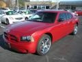 2007 Inferno Red Crystal Pearl Dodge Charger   photo #1