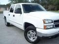 2006 Summit White Chevrolet Silverado 1500 Z71 Crew Cab 4x4  photo #3