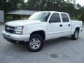 2006 Summit White Chevrolet Silverado 1500 Z71 Crew Cab 4x4  photo #6