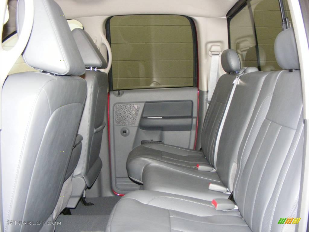 2008 Ram 1500 Laramie Quad Cab 4x4 - Inferno Red Crystal Pearl / Medium Slate Gray photo #14