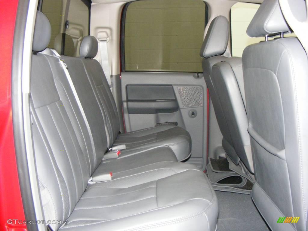 2008 Ram 1500 Laramie Quad Cab 4x4 - Inferno Red Crystal Pearl / Medium Slate Gray photo #21