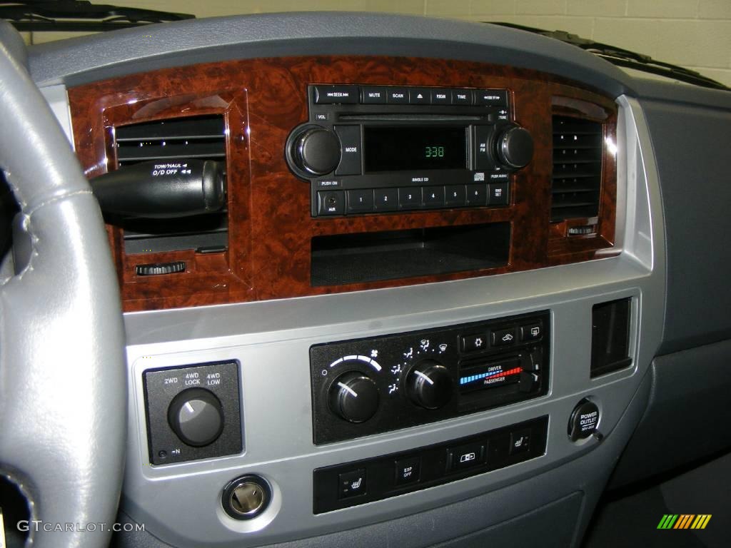 2008 Ram 1500 Laramie Quad Cab 4x4 - Inferno Red Crystal Pearl / Medium Slate Gray photo #23