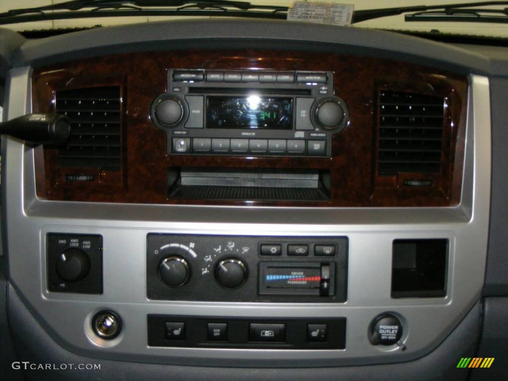 2008 Ram 1500 Laramie Quad Cab 4x4 - Inferno Red Crystal Pearl / Medium Slate Gray photo #24