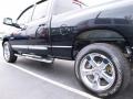 2008 Brilliant Black Crystal Pearl Dodge Ram 1500 Laramie Quad Cab 4x4  photo #4