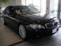 2007 Jet Black BMW 7 Series 750Li Sedan  photo #3