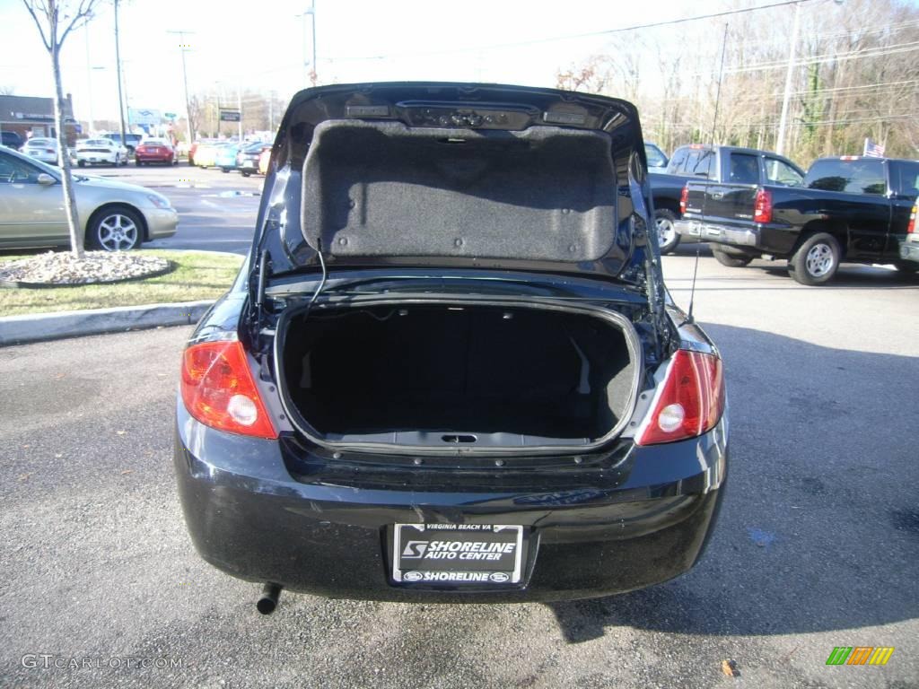 2007 Cobalt LT Sedan - Black / Gray photo #9