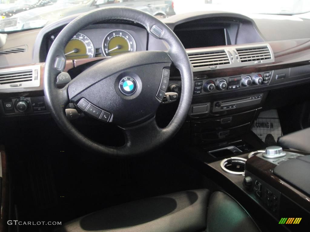2007 7 Series 750Li Sedan - Jet Black / Black photo #11