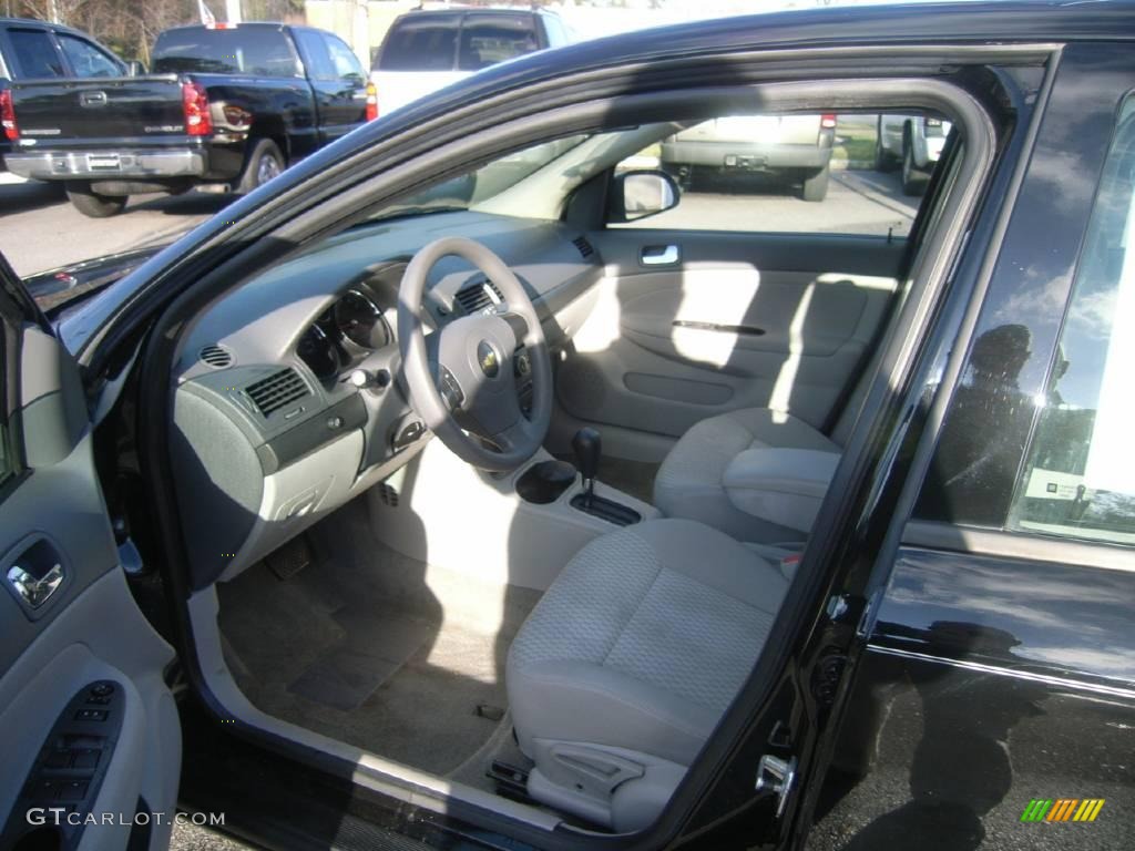 2007 Cobalt LT Sedan - Black / Gray photo #15