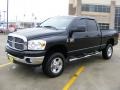 2008 Brilliant Black Crystal Pearl Dodge Ram 2500 Lone Star Edition Quad Cab 4x4  photo #7