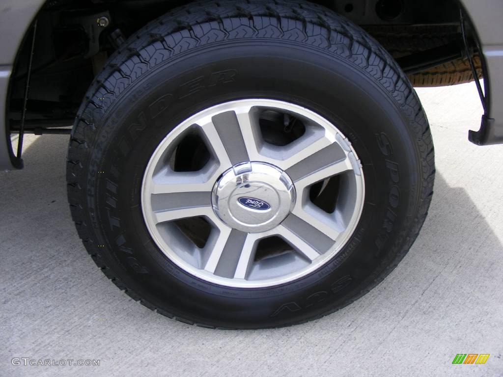 2006 F150 XLT SuperCrew - Dark Shadow Grey Metallic / Medium/Dark Flint photo #14