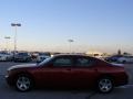 2009 Inferno Red Crystal Pearl Dodge Charger SXT  photo #6