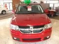 2010 Inferno Red Crystal Pearl Coat Dodge Journey SXT  photo #6