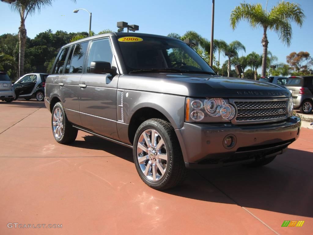 2006 Range Rover Supercharged - Bonatti Grey / Jet Black/Jet photo #3