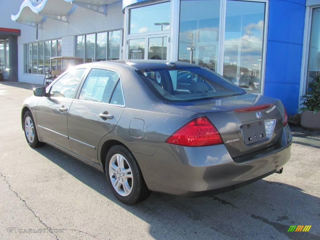 2007 Accord EX-L Sedan - Carbon Bronze Pearl / Ivory photo #4