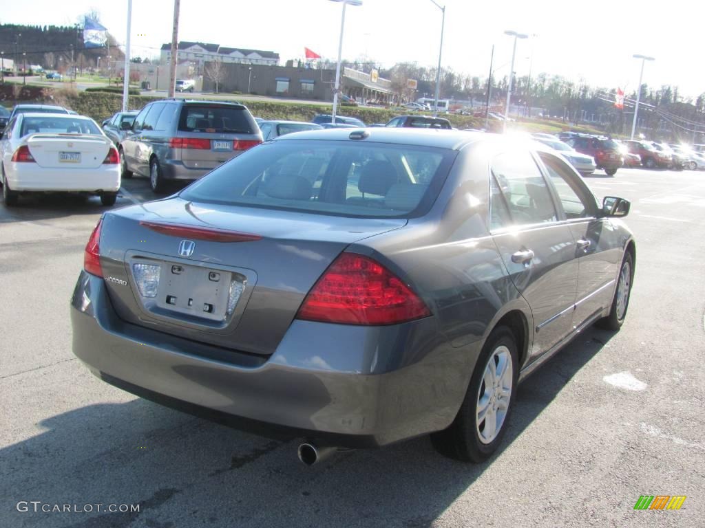 2007 Accord EX-L Sedan - Carbon Bronze Pearl / Ivory photo #5