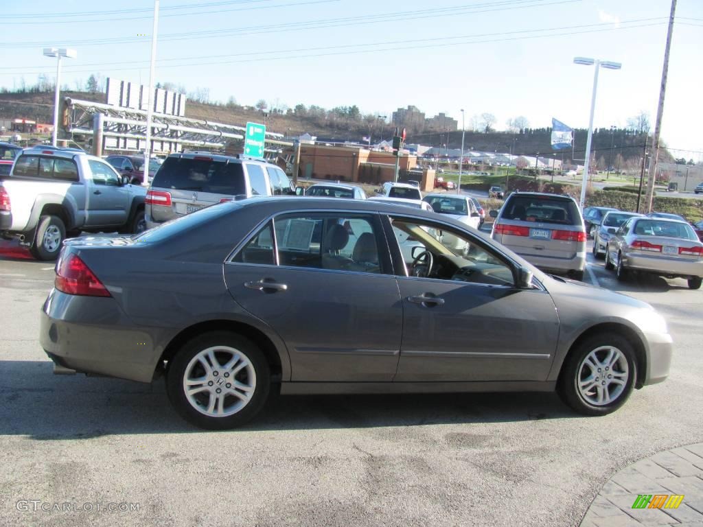 2007 Accord EX-L Sedan - Carbon Bronze Pearl / Ivory photo #6
