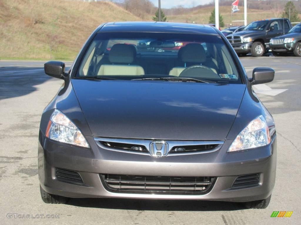 2007 Accord EX-L Sedan - Carbon Bronze Pearl / Ivory photo #10