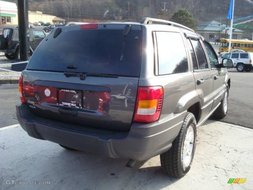 2004 Grand Cherokee Laredo 4x4 - Graphite Metallic / Dark Slate Gray photo #4