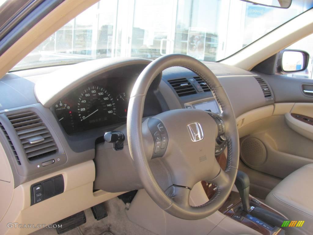 2007 Accord EX-L Sedan - Carbon Bronze Pearl / Ivory photo #12
