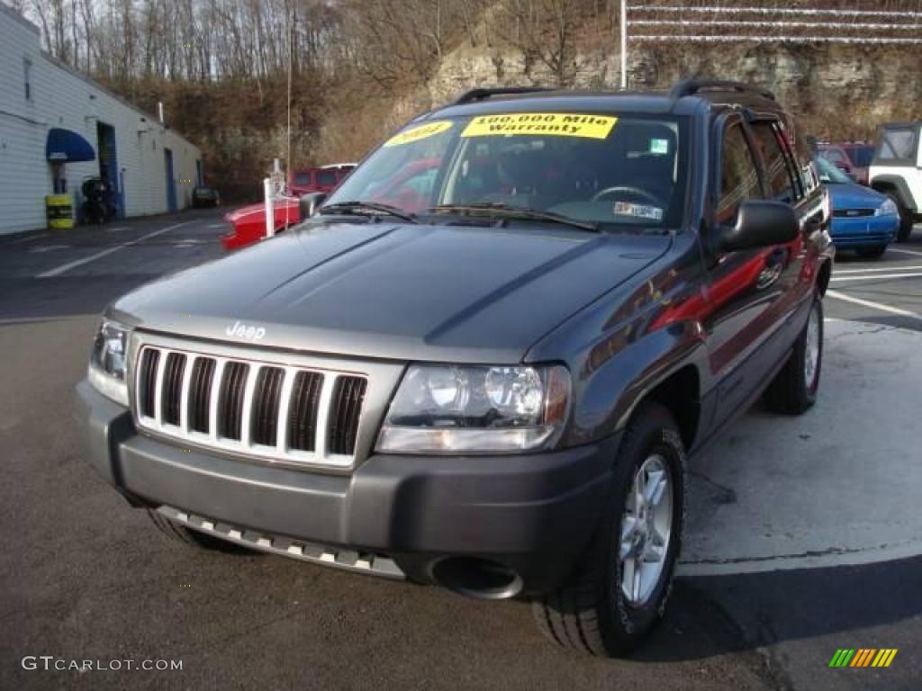 2004 Grand Cherokee Laredo 4x4 - Graphite Metallic / Dark Slate Gray photo #8