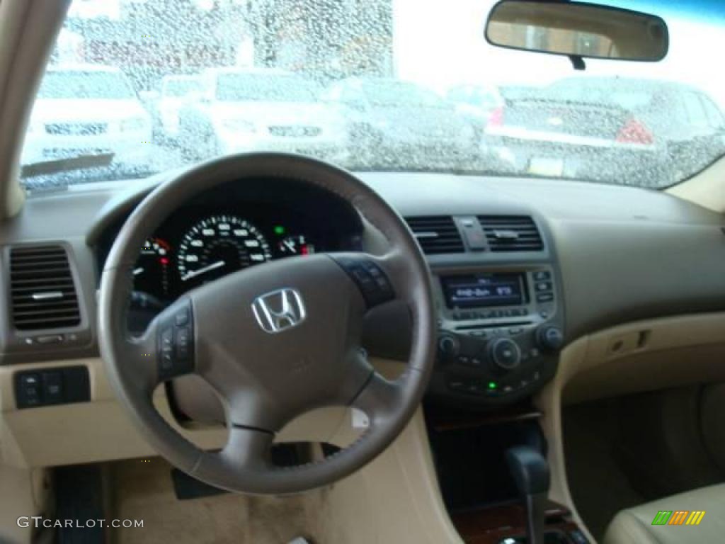 2007 Accord EX-L V6 Sedan - Carbon Bronze Pearl / Ivory photo #12