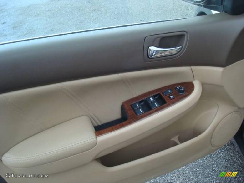 2007 Accord EX-L V6 Sedan - Carbon Bronze Pearl / Ivory photo #14