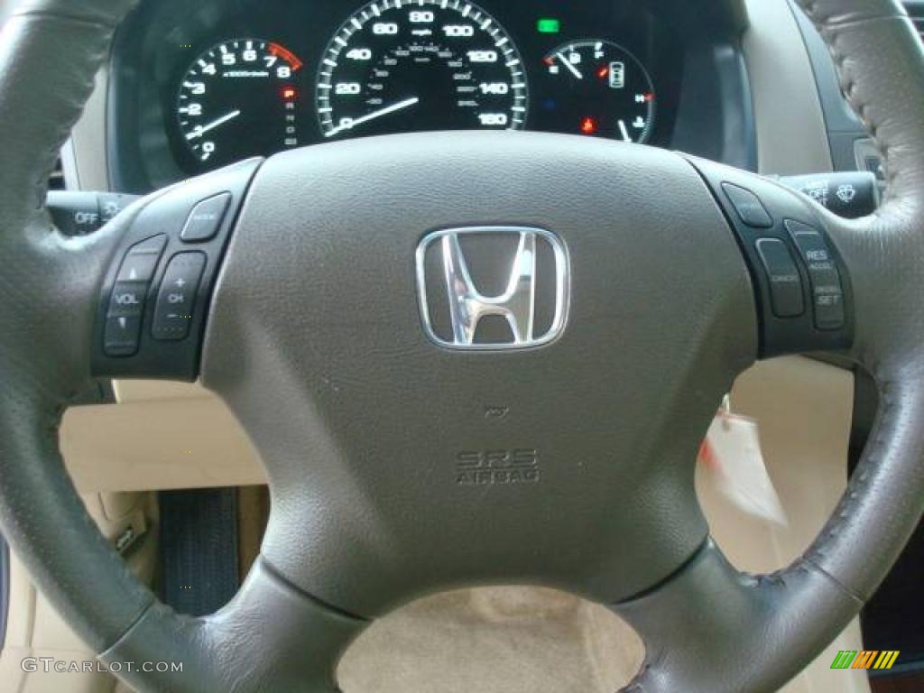 2007 Accord EX-L V6 Sedan - Carbon Bronze Pearl / Ivory photo #17