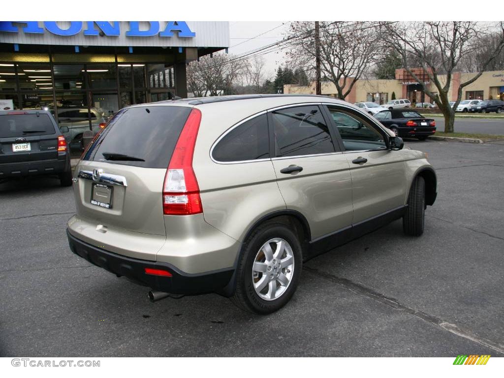 2007 CR-V EX 4WD - Borrego Beige Metallic / Ivory photo #5