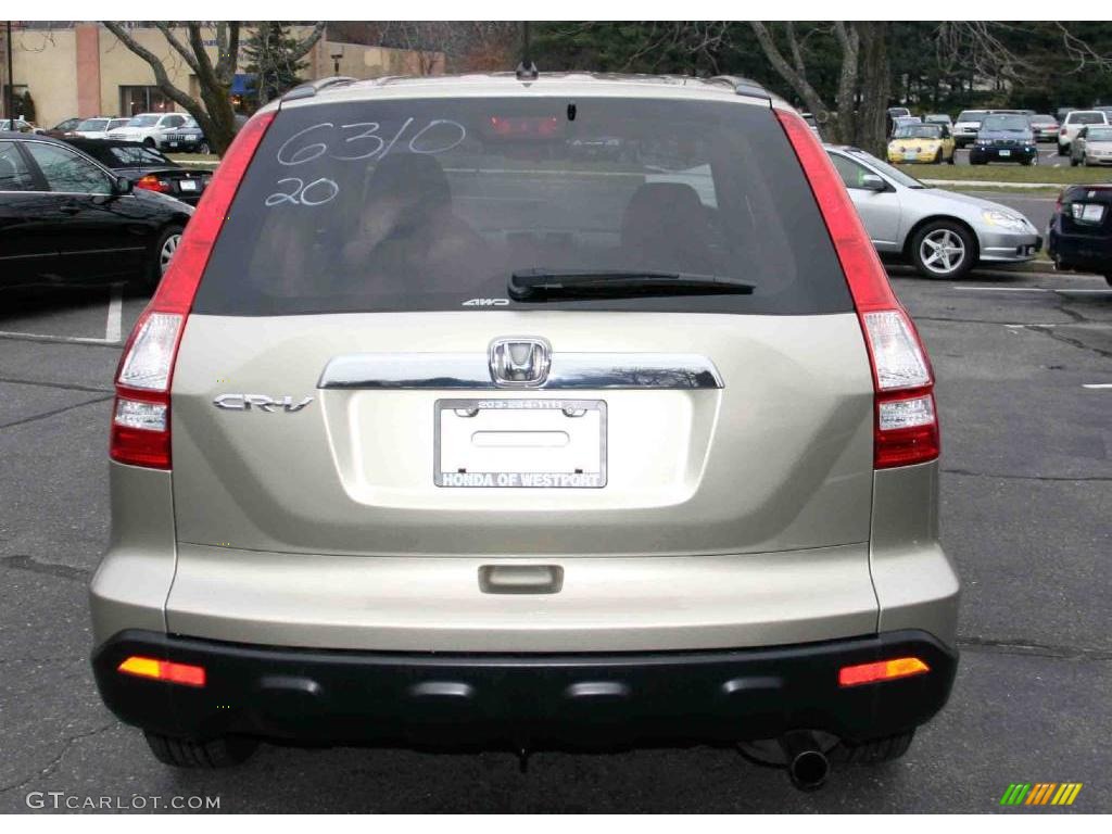 2007 CR-V EX 4WD - Borrego Beige Metallic / Ivory photo #6