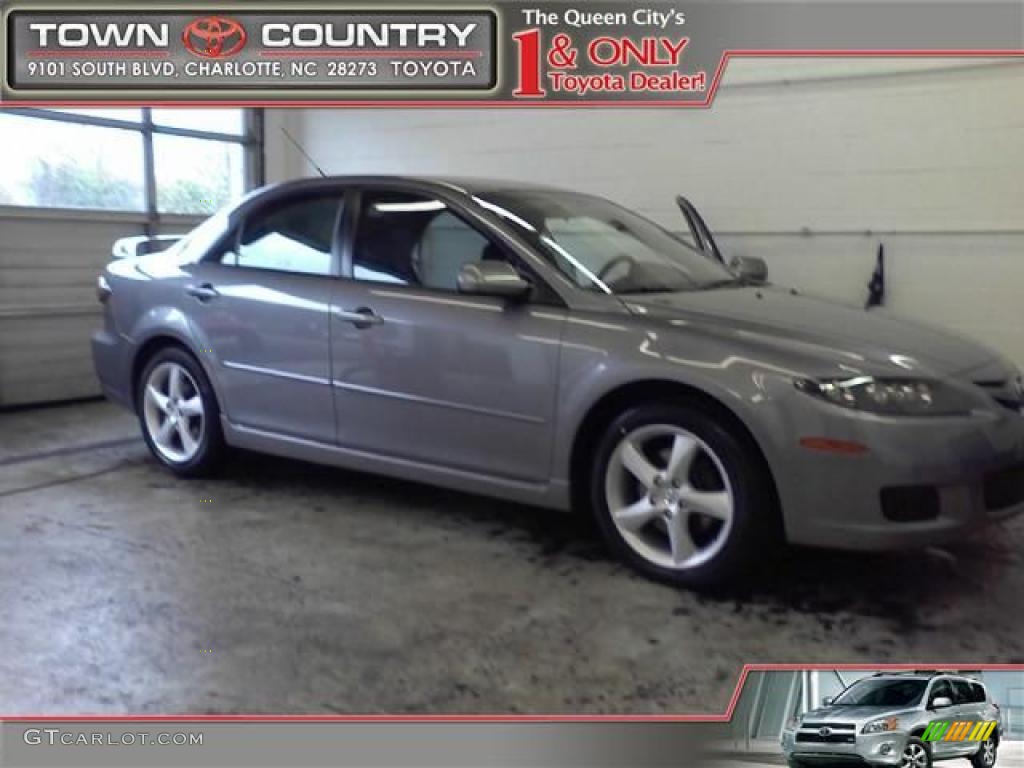 2007 MAZDA6 i Touring Sedan - Tungsten Gray Metallic / Black photo #1