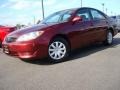 2005 Salsa Red Pearl Toyota Camry LE  photo #2