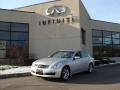 2008 Liquid Platinum Silver Infiniti G 35 x Sedan  photo #1