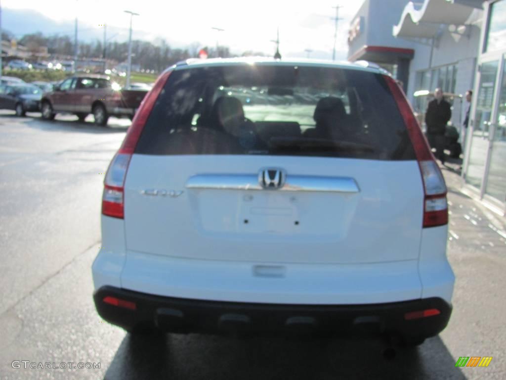 2007 CR-V EX 4WD - Taffeta White / Gray photo #5