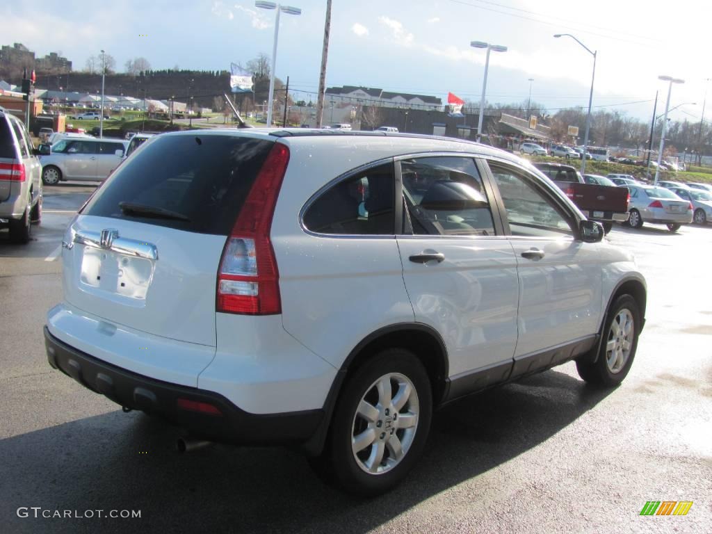 2007 CR-V EX 4WD - Taffeta White / Gray photo #6