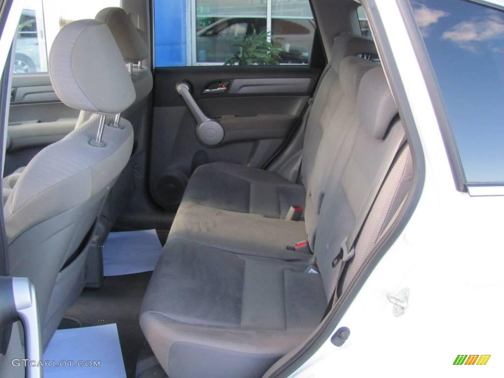 2007 CR-V EX 4WD - Taffeta White / Gray photo #12