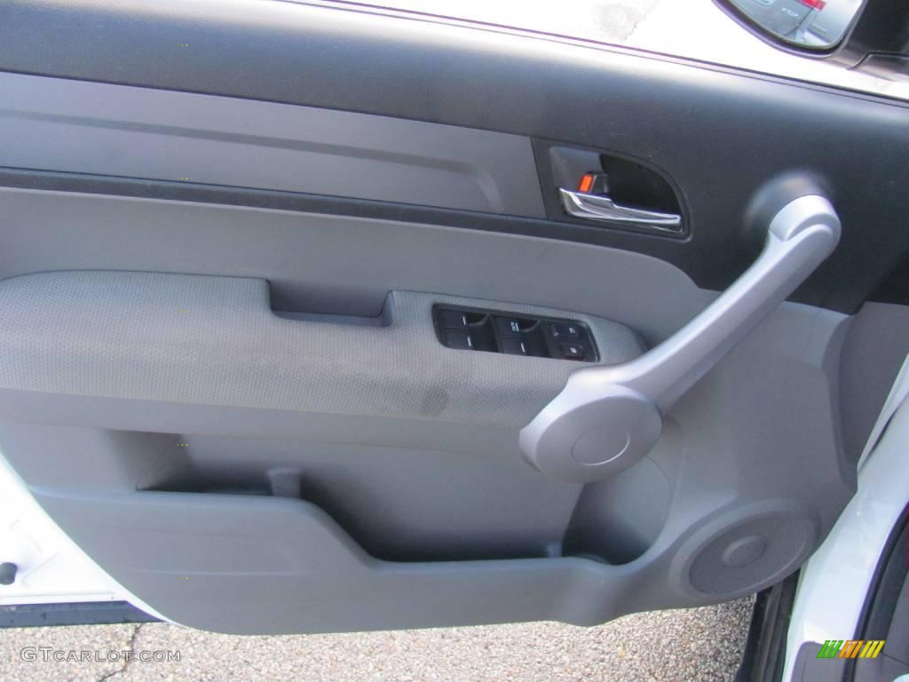 2007 CR-V EX 4WD - Taffeta White / Gray photo #15