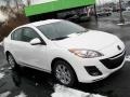 2010 Crystal White Pearl Mica Mazda MAZDA3 i Touring 4 Door  photo #7