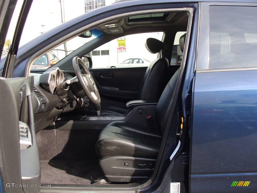 2003 Murano SL AWD - Midnight Blue Pearl / Charcoal photo #11